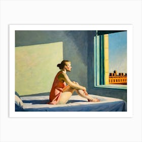 Edward Hopper - Morning Sun - c 1952 - Columbus Museum of Art Art Print