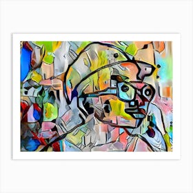 Abstract Metal Print Art Print