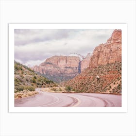 Road Through Zion Art Print