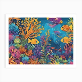 Under The Sea 11 Art Print