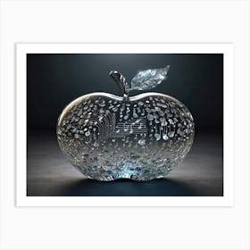 Apple With Music Notes 23 Art Print