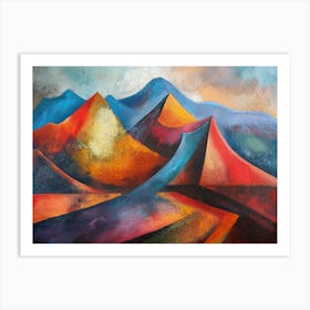 Mountain Landscape 18 Art Print