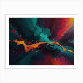 Abstract Painting 13 Art Print