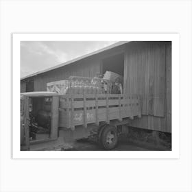 Southeast Missouri Farms, Loading New Furniture, Bought By Fsa (Farm Security Administration) Loans, On Truck At Art Print