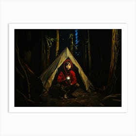 Boys In Woods 5 Fy H Art Print