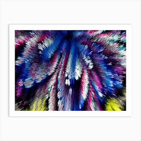 Acrylic Extruded Painting 622 Art Print