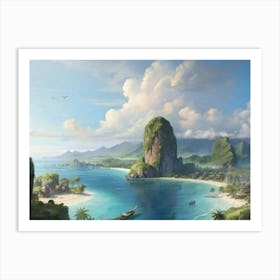 Island Paradise 2 Art Print