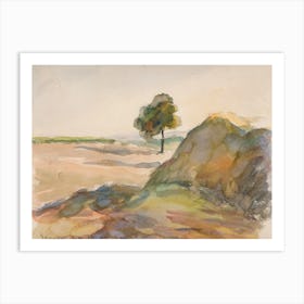 Paysage (Eragny), Camille Pissarro Art Print