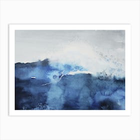 The Wave Art Print