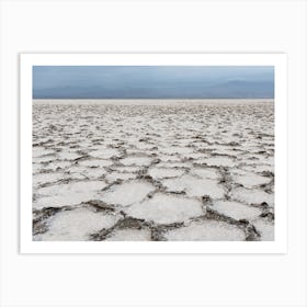 The Salt Desert In Ethiopia Art Print