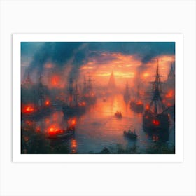 The River 1 Art Print