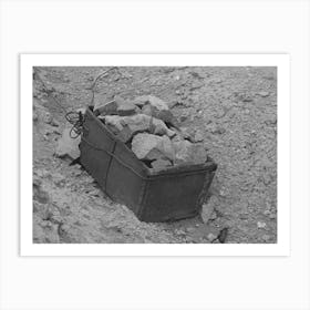 Untitled Photo, Possibly Related To Old Ore Bucket And Gold Ore At Abandoned Gold Mine At Pinos Altos, New Mexico Art Print