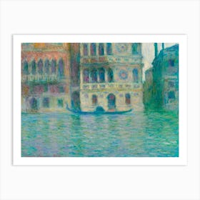 Venice, Palazzo Dario (1908), Claude Monet Art Print