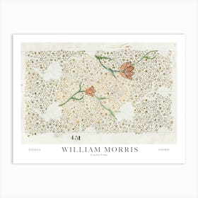 William Morris Prints Garden Tulip Landscape Botanical Vintage Art Print