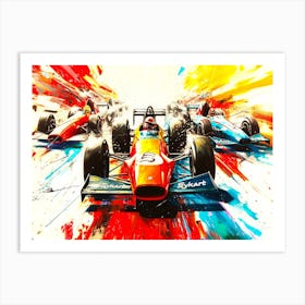 Grand Prix Race Time - Grand Prix Art Print