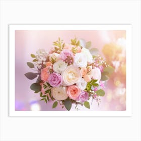 Bouquet Of Flowers Art Print