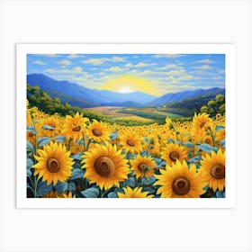 Sunflowers Art Print