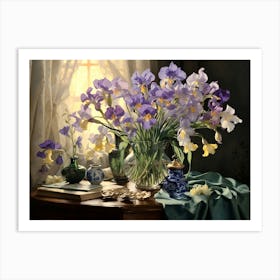 Irises Art Print