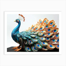 Peacock 66 Art Print