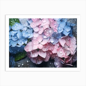 Hydrangeas 22 Art Print