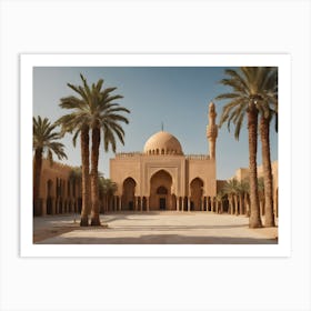 Arabic architectural 9 Art Print