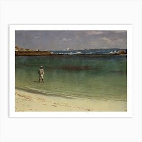 West Indies Coast Scene, Albert Bierstadt Art Print