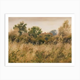 Meadow At Dusk Art Print