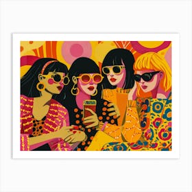 Group Of Women 6 Art Print