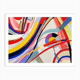 Abstract Painting 306 Art Print