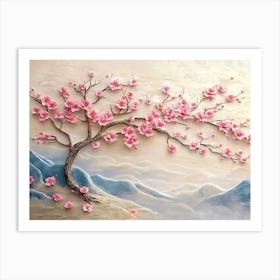 Cherry Blossom Tree 19 Art Print