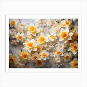 Daffodils 29 Art Print