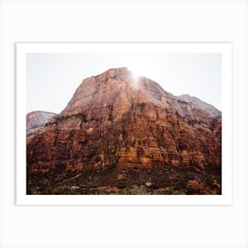 Zion Sunrise Art Print