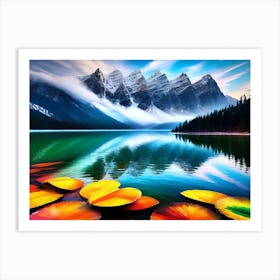 Lily Pond 8 Art Print