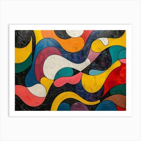 Abstract Painting 184 Art Print