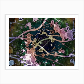 Abstraction Is A Microcosm Art Print