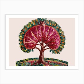 Pomegranate Tree 2 Art Print