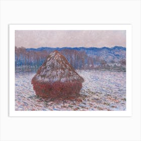 Haystacks (1890–1891), Claude Monet Art Print