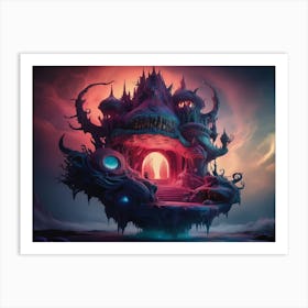 Castle In The Sky Art Print