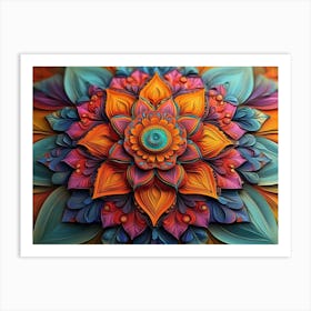 Mandala Art Print