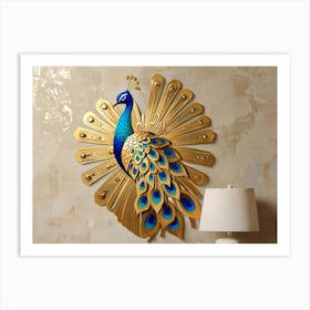 Peacock Wall Art 6 Art Print