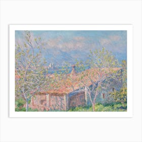 Gardener's House At Antibes, Claude Monet Art Print