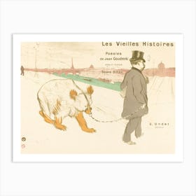 Les Vielles Histoires (1893) 1, Henri de Toulouse-Lautrec Art Print