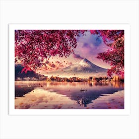 Mt Fuji Art Print