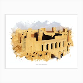 Herat Citadel, Afghanistan Art Print