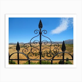 Landscape near Ronda, Spain Art Print