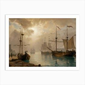 St John'S Harbor Art Print