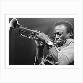 Miles Davis Jazz Art Print