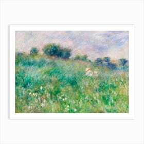 Meadow (1880), Pierre Auguste Renoir Art Print