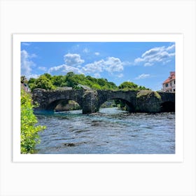 Stone Bridge Over The River Art Print