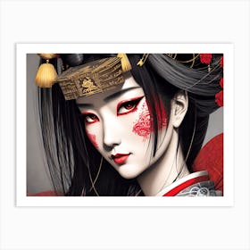 Geisha 28 Art Print